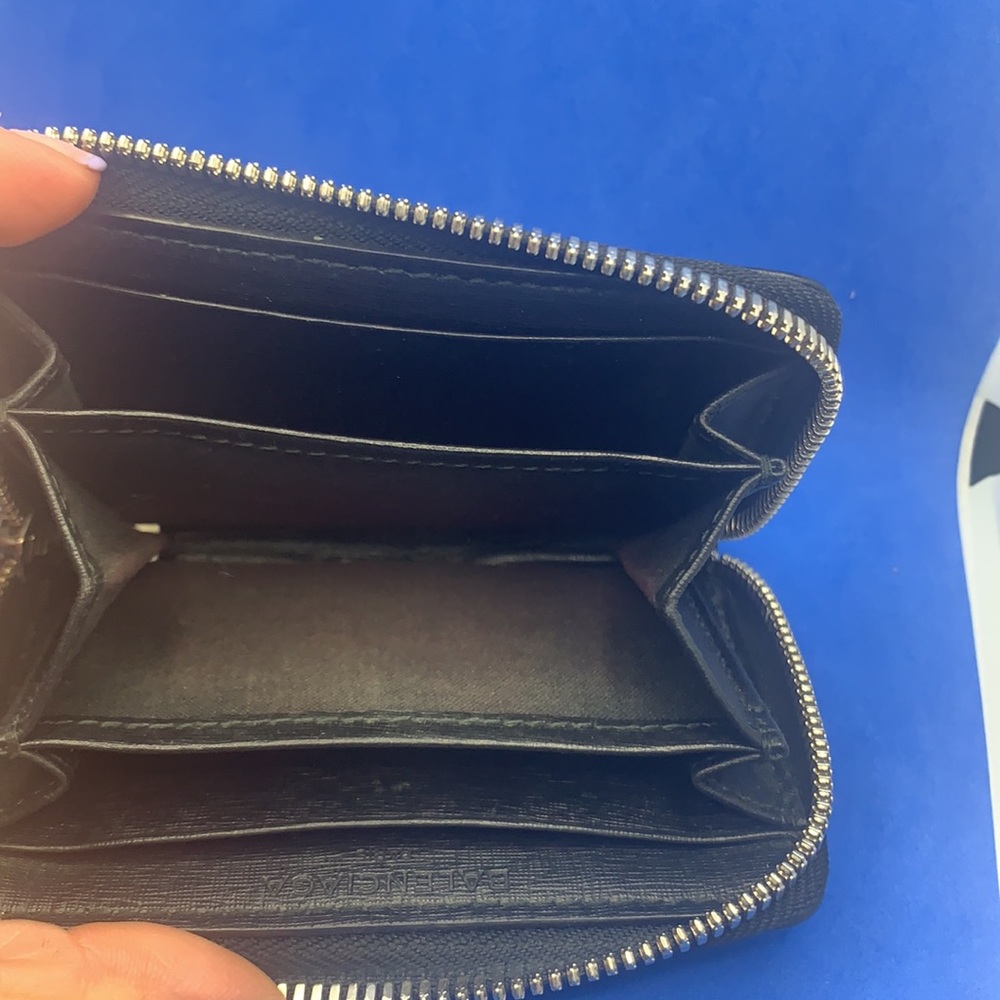Iconic‎ Balenciaga black leather wallet - Picture 7 of 11